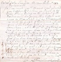 Lynch, Killikelly & Morony to John Langdon